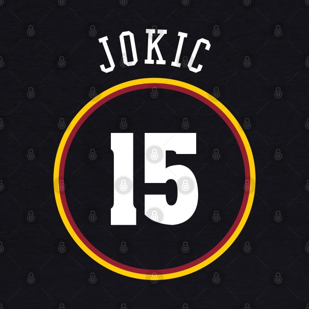 Nikola Jokic Name and Number by Legendary